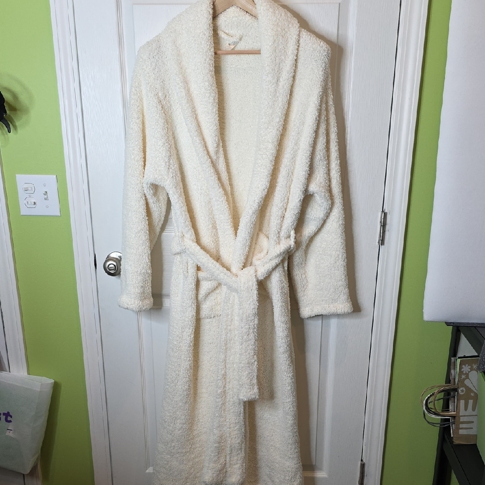 CuddleUp Robe Off White Women's Size L/XL